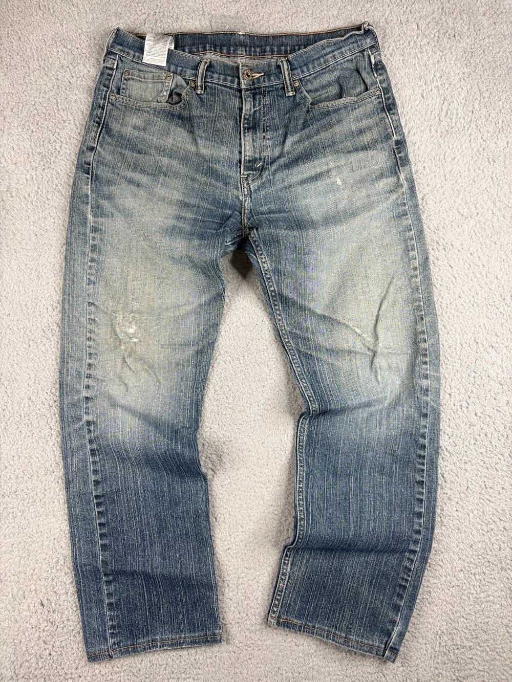 Levi’s 505 Straight Leg Jeans Men's Size W33 x L32 Blue Medium Wash Regular Fit